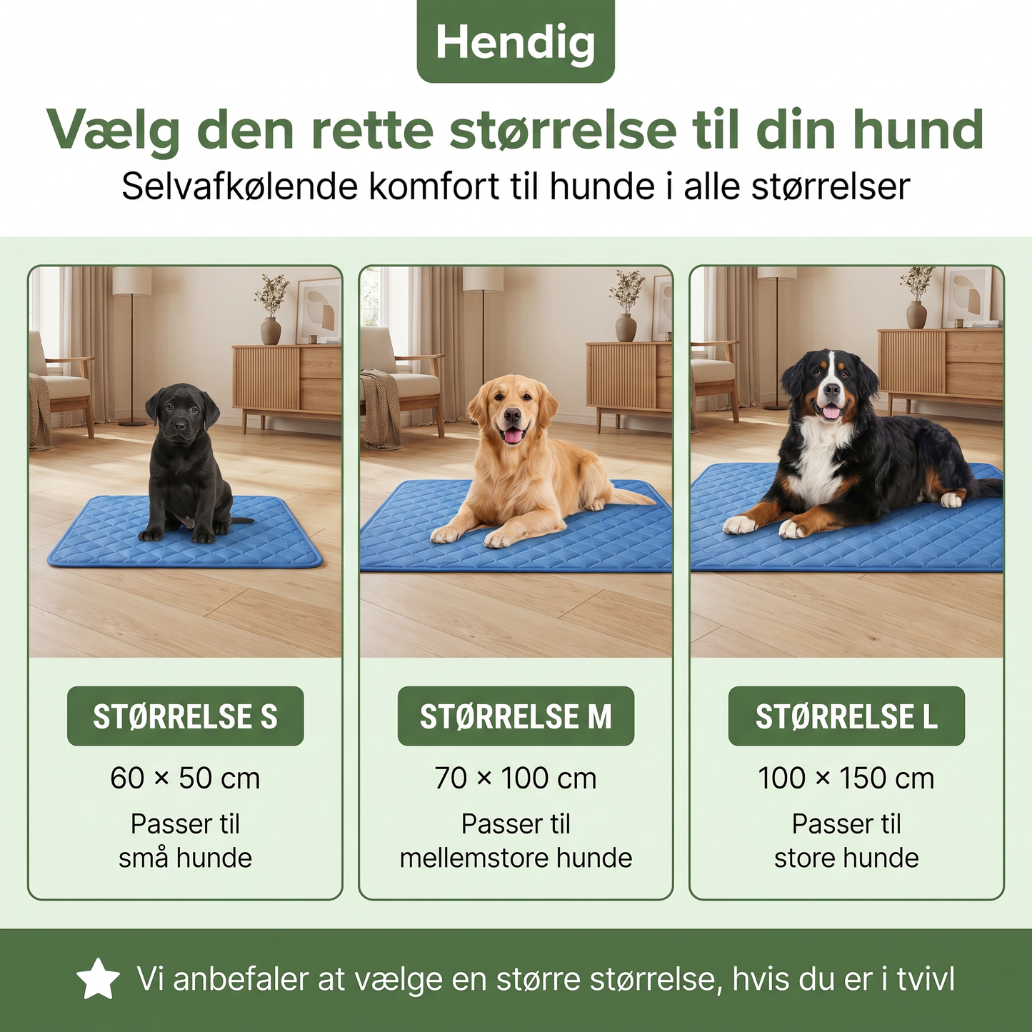 Hendig KøleMåtte™ - Når varmen bliver for meget for din hund