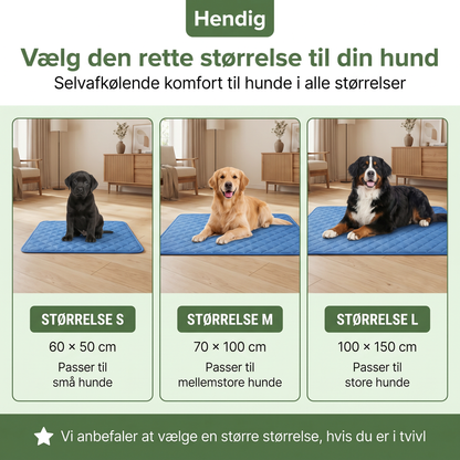 Hendig KøleMåtte™ - Når varmen bliver for meget for din hund